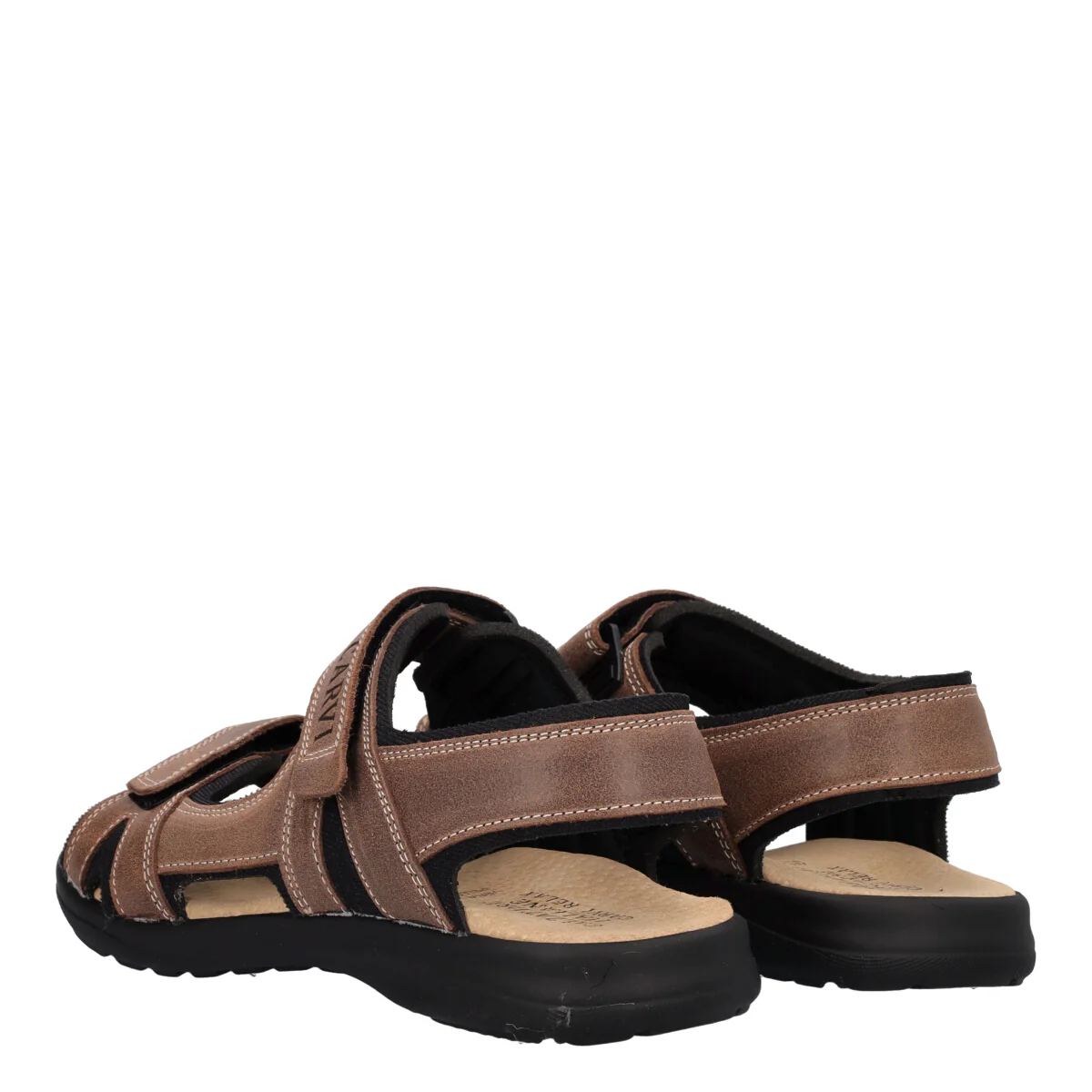 Sandali Uomo Marroni in Pelle - Image 4